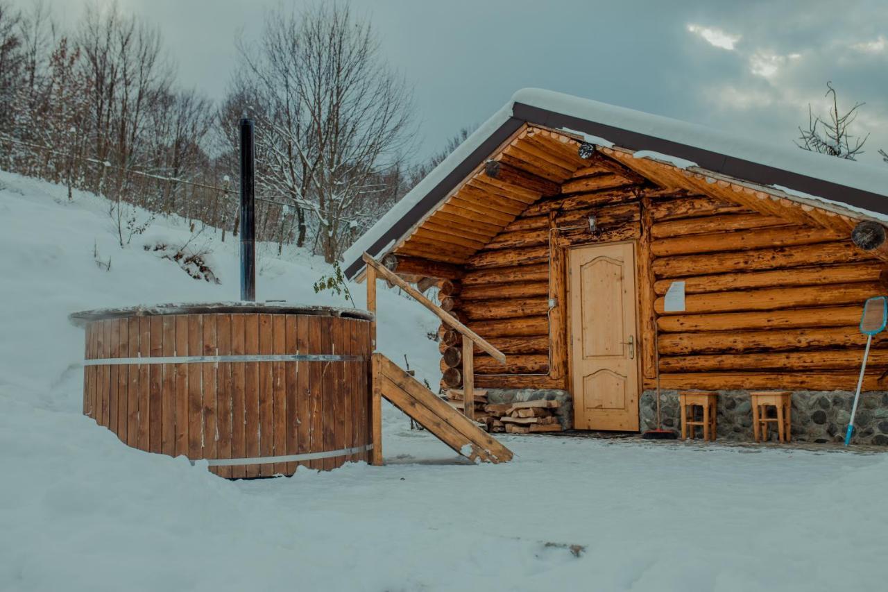 Conacul Drahneilor Hotell Ruscova Exteriör bild